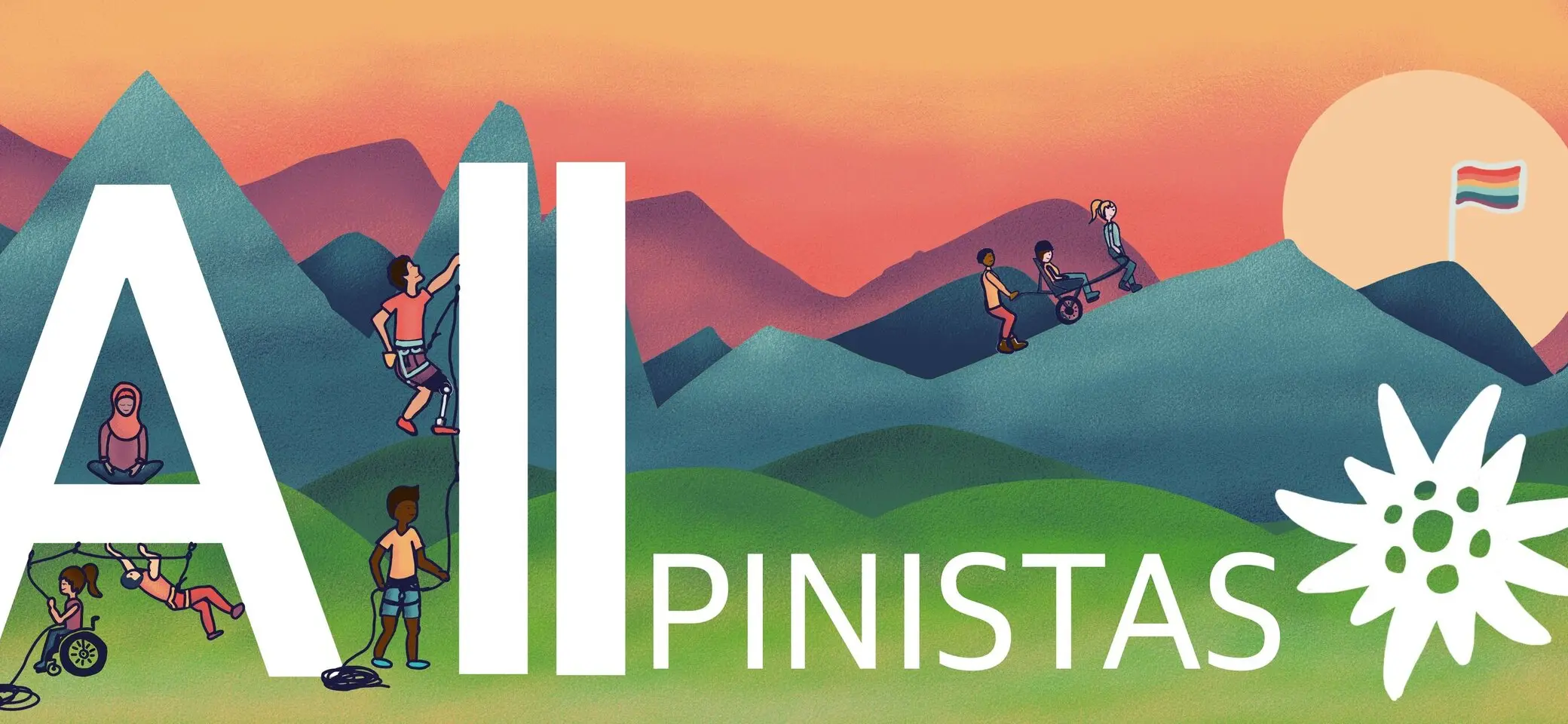 Das Logo der Allpinistas | © DAV/Freiburg-Breisgau/Allpinistas