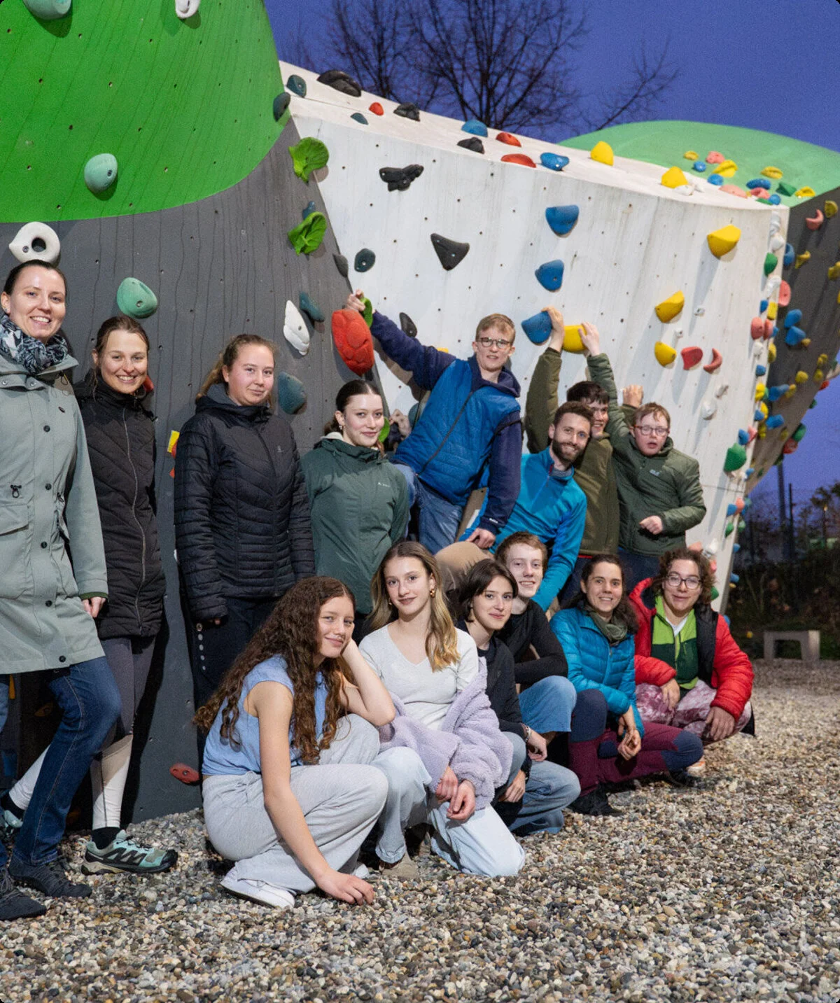 Gruppenbild des Jugendtreffs | © Maja Rohde  