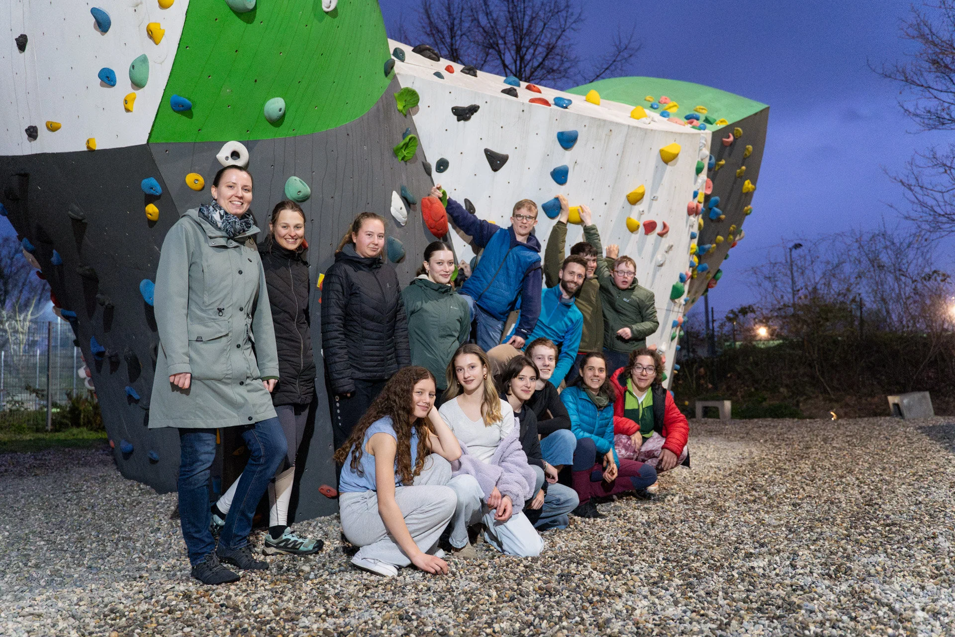 Gruppenbild des Jugendtreffs | © Maja Rohde  