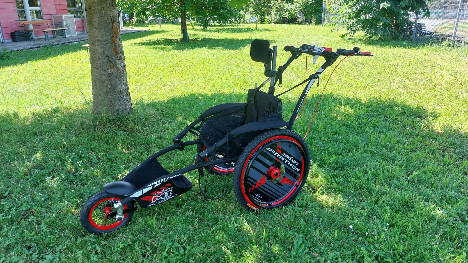 Bild des Wanderrollstuhls Marathon | © DAV/Freiburg-Breisgau/Josephine Kerzel/Wanderrollstühle